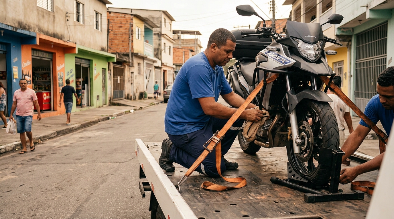 Guincho para Moto em Fortaleza‑CE